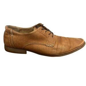 Lasocki Tan Leather Oxford Dress Shoes EU 45
